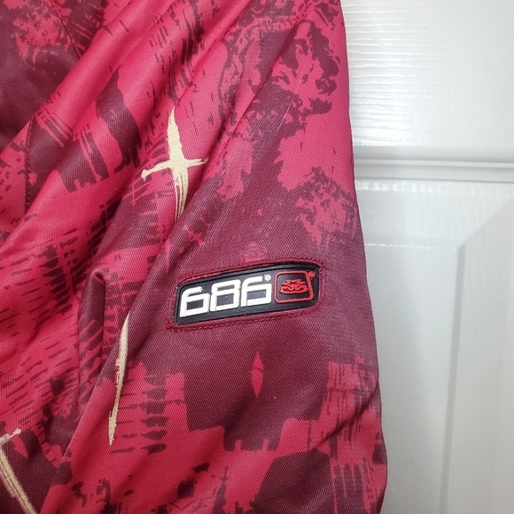 686 Snowboard Jacket - Youth Boys Small - Red - Ski Winter Coat - 686 Manual - Picture 13 of 15